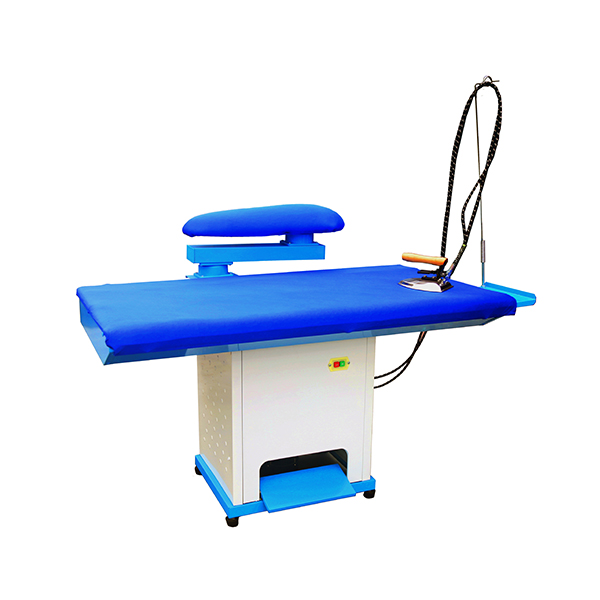 Vacuum Ironing Table with steam iron